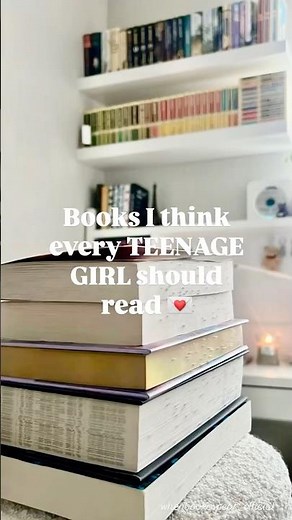 Books I think every teenage girl should read 💌✨#booktube #bookrecommendations
