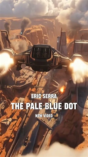 THE PALE BLUE DOT - ERIC SERRA - NEW VIDEO OUT NOW #ericserra #earth #space
