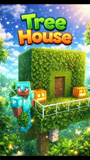 Ultimate Tree House in Minecraft 🌳🏡 | Easy Survival Tree Base Tutorial!