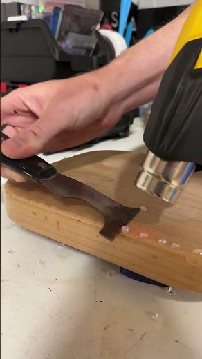 Remove Epoxy with Heat Gun