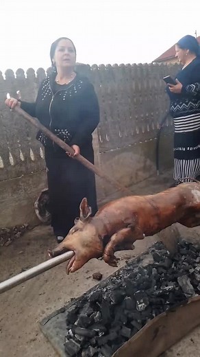 Whole Pig Roast: Perfectly Cooked Over Charcoal