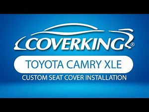 How to Install 2025 Toyota Camry XLE Custom Seat Covers | COVERKING®
