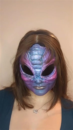 👽 Alien Makeup!#sfxmakeupartist #fyp #viralvideos #makemefamous #makeuptransformation