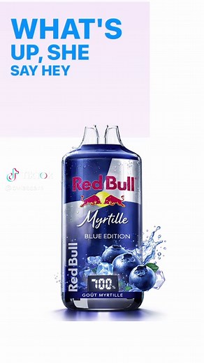 JNR GOÛT REDBULL MYRTILLE : Dégustation et Partage