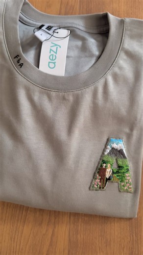 Embroidery Patch Alphabet for Beginners: Letter A