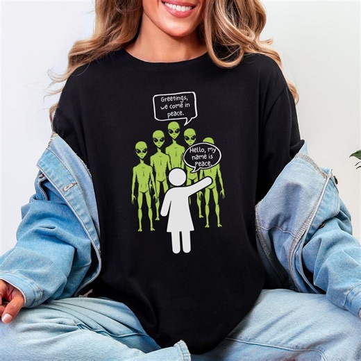 Raunchy Humor Alien Gangbang T-shirt - Slutty Conspiracy Group Sex Tee, Hotwife Swinger Gag Gift - Etsy