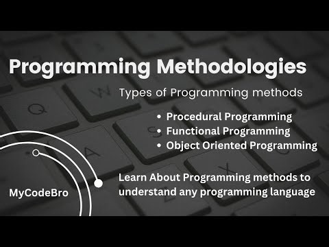 Programming Methodologies || Programming Methods in Hindi