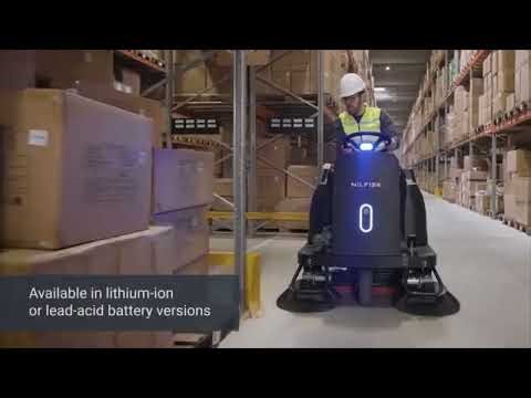 Nilfisk SW3000 Li-Ion Rider Sweeper