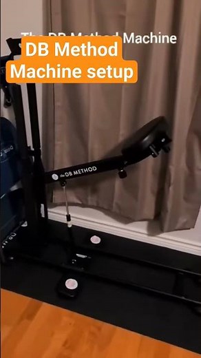 DB Method Machine Setup #viral #reels #shortvideo #shorts #youtube #explore #loseweight #squat #set
