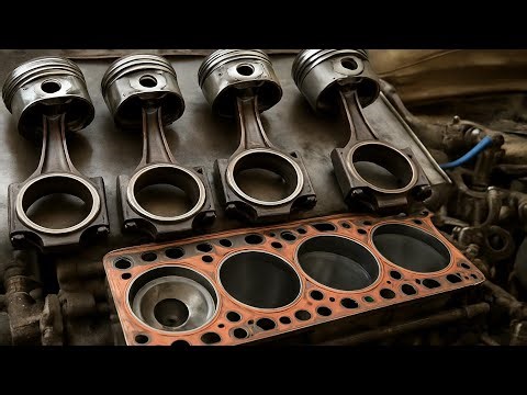 Truck Engine Repair | Heavy Duty Diesel Engine Rebuild | Workshop Mechanical Work