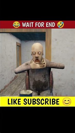 GRANNY भाग गई ग्रैंडपा से डर कर 😂😂#shorts #shortf #funnnny #grannygame #granny3