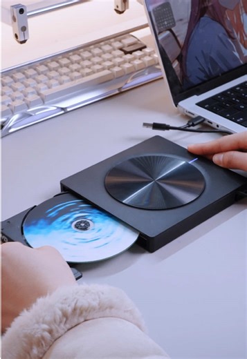 Multi-Function Docking Station with External DVD Drive