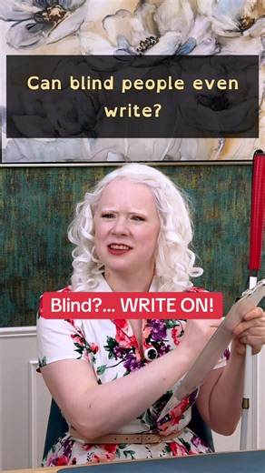 How Blind People Write Straight, Check Ink, and Learn to Write