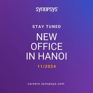Exciting Update: Synopsys to Open New Office in Hanoi! Great news! Synopsys is expanding its presence by establishing a new office in Hanoi with over 100 seats. Located in Trung Hoa Ward, Cau Giay District, this move showcases Synopsys' continued strategic investment in Vietnam. To all talented individuals in Hanoi, we invite you to join us! Explore our job opportunities and shape your career: https://careers.synopsys.com/ #synopsysvietnam #lifeatsynopsys” | Synopsys Vietnam