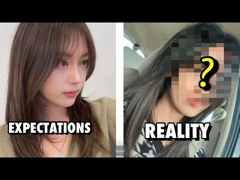 I got KOREAN BANGS 🫣 *in Italy*