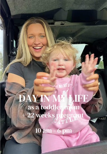 Tuesday in my life!! @Cole_McBee @McBee Farm & Cattle Co #toddlermom #22weekspregnant #farmlife #mcbeefarms #themcbeedynasty