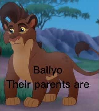 Updated Lion King Family Tree