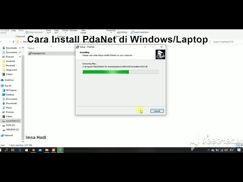 Cara Install PdaNet di Windows PC/Laptop