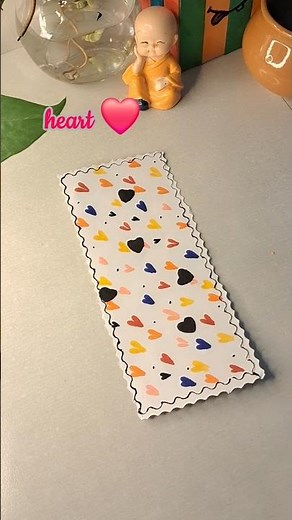 heart bookmark 🔖🧡☺️#trendingshorts #bookmark #shortsfeed