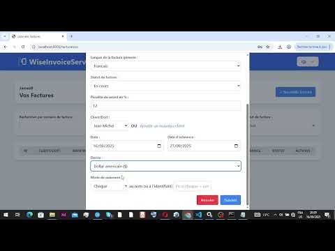 Wise Invoice Service — starter code for a SaaS or an app to create customizable invoices