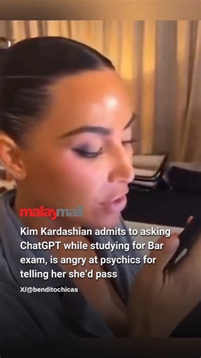 4.9K views | Kim Kardashian candidly admitted to using ChatGPT while...