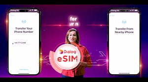 633 reactions · 14 comments | For the First time in South Asia, Dialog Introduces new eSIM features that let you instantly transfer or convert your eSIM right from your iphone settings-quick, easy, and hassle-free Learn more via https://dlg.lk/4eVS9Nm *For iOS 17.5 and above #Dialog #eSIM #Future.Today | Dialog Axiata | Facebook