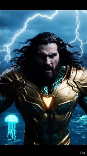 Aquaman Rises From the Ocean | Epic AI Cinematic Scene