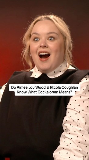 It sounds a bit like my surname as well, Nicola Cockalorum - Nicola Coughlan 2024 #seizethem #nicolacoughlan #aimeelouwood #buzzfeeduk #buzzfeed #seizetheminterview #seizethemfilm #movie #bridgerton #penelopefeatherington | BuzzFeed UK