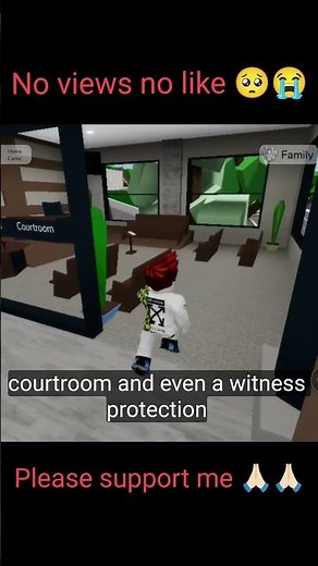 Exploring the Brookhaven Town Hall (Roblox) #shorts #roblox