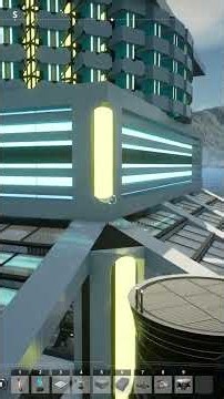 How to make a tube light in Satisfactory 1.2 #satisfactory #tutorial #building