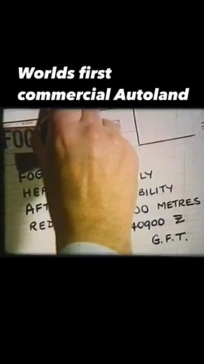 World's First Autoland in Commercial Aviation History