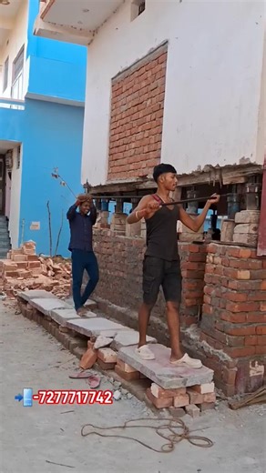 🏠HOUSE LIFTING -7277717742 #construction #houselifting #homedesign #viralvideo