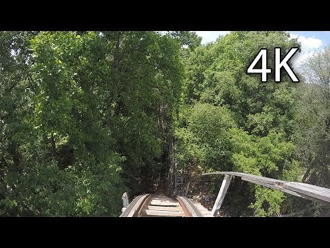 Blue Streak front seat on-ride 4K POV Conneaut Lake
