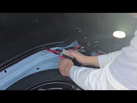 DIY - replace auxiliary battery on Mercedes E350. #Mercedes #E350 #auxiliary #battery #autozone