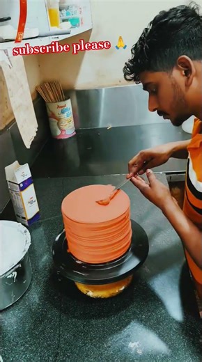 1 kg model cake icing! #shortvideo #shorts #birthdaycake #shortsfeed #birthdaychocolatecake