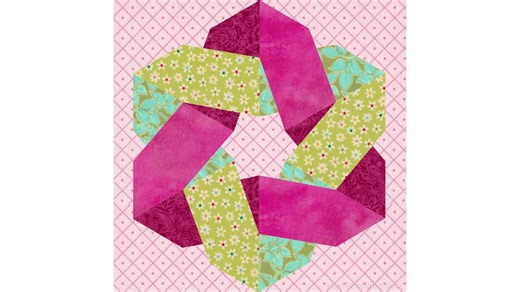 Knotty and Nice Paper Pieced Quilt Block Pattern, PDF Download, 12 Inch Block, Resizable, Foundation Piecing FPP - Etsy