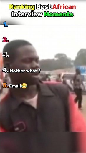 Ranking Best African Interview Moments 🤣🇿🇦
