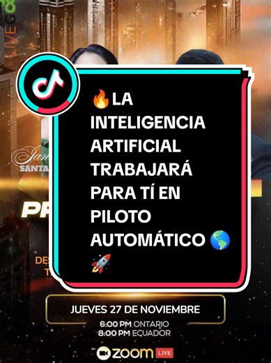 INVITADOS ESPECIALES 👆👈 JANETH SANTACRUZ Y JEFFERSON CASTRO ❤️ * *INCREÍBLE* * ❤️ 👆👈 hoy te invito a conocer la oportunidad de descubrir una propuesta única que puede transformar tu vida. Un negocio que te ofrece la oportunidad de construir tu libertad financiera a través de una menbresia TRABAJANDO CON CORAZÓN ,INTELIGENCIA 🧠 Y EN *AUTOMATICO* **GRAN IMPACTO MUNDIAL ÚNICA OPORTUNIDAD 👇 HOY NOCHE 27 DE NOVIEMBRE ⏰ HORA 20:00PM. *SOLO INTERESADOS* *Requisito Principal Asistir Mínimo TRES CA