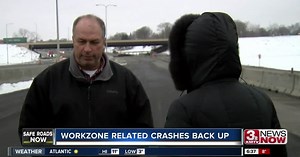 Work zone crashes increasing