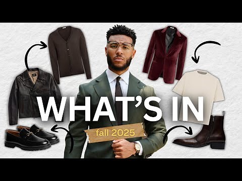 2025 Men’s Fall and Winter Fashion Trends