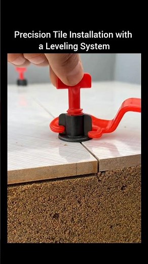 Precision Tile Installation with a Leveling System