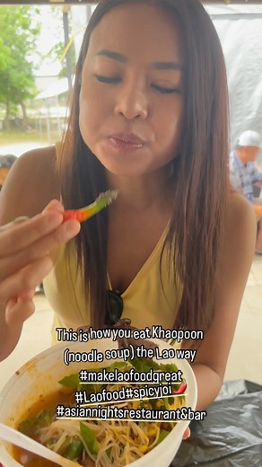 #laonewyear2025#culture#traditions#saginaw#texas#festival#celebration#Laonewyear#laomusic#dancing#singing#laofoodmovement#makelaofoodgreat #laofood#fun#spicyjoi#community #unity#foodies#makelaofoodgreat Lao New Year Festival Saginaw, Texas April 25-27 2025This is how you eat Khaopoon (noodle soup) the Lao way #makelaofoodgreat #Laofood#spicyjoi🌶️ | Noelle's Creative Cuisine