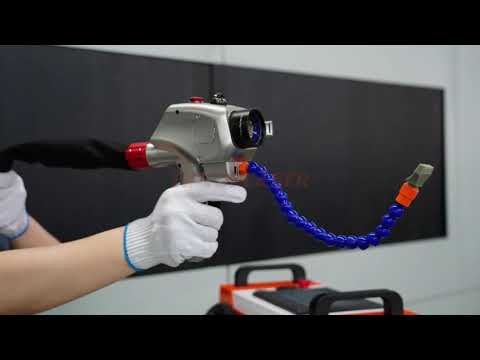 Tiptop 300W Pulsed Laser Cleaning Machine Operation Video