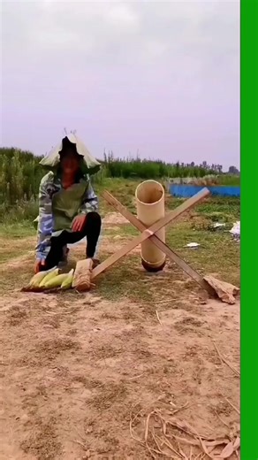 Outdoor Firework Launch with Homemade Contraption