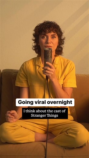 Kid performers in the digital age - and kids in general - have added challenges affecting their mental health and development. Watch the newest episode of #DearHollywood on YT, Spotify and Apple to hear more. 💜Alt text: Alyson sits on a yellow couch, holding a microphone and wearing a yellow jumpsuit. | Alyson Stoner