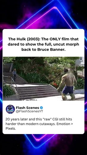 Hulk (2003) vs. 2025: Why This 20-Year-Old CGI Still Wins 😤