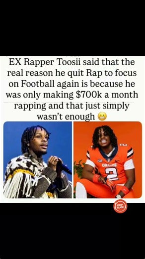 $700,000 a Month?! Toosii’s Reason for Leaving Rap SHOCKS Fans