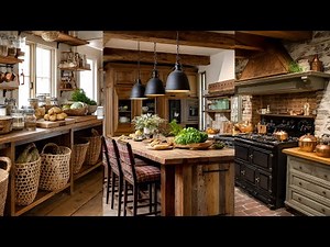 Country Kitchen Dreams | Rustic Decor Ideas That Warm the Heart