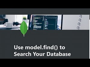 05 - Use model.find() to Search Your Database - MongoDB and Mongoose - freeCodeCamp Tutorial