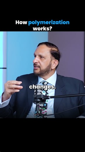 How polymerization works? #eyecare #podcast #ophthalmology #eyehealth #motivation #iol